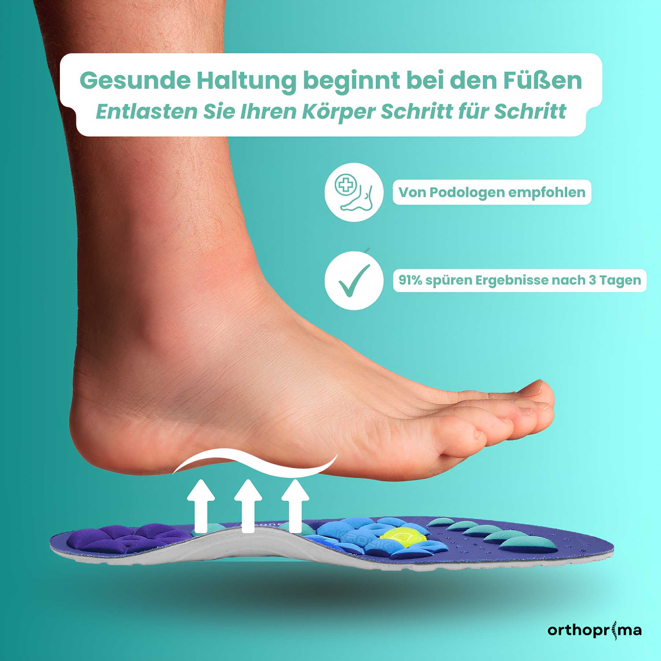 MagniSohlen™ - Akkupressur Einlegesohlen